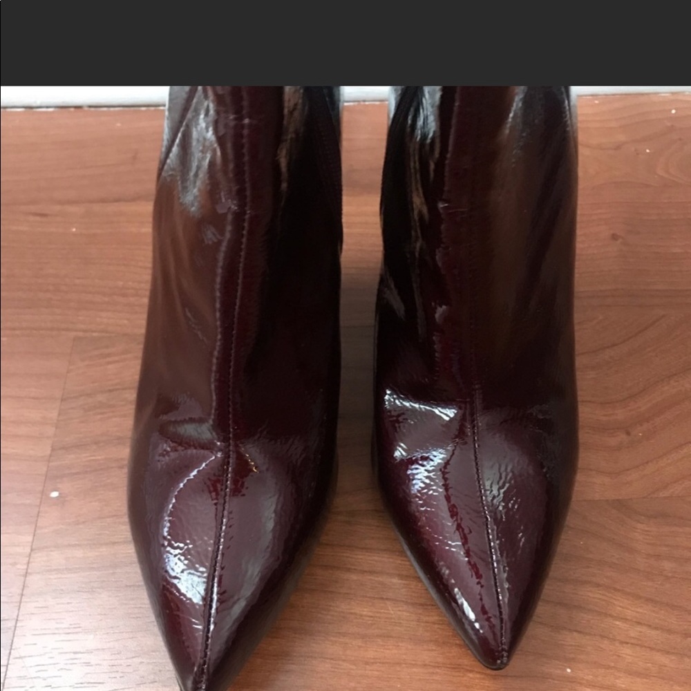 Sexy Burgundy Thigh High Boot